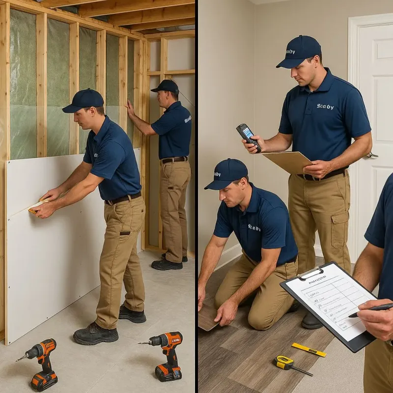 Repairs and Reconstruction process in Keizer, OR